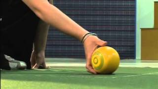 Nelson Indoor Bowls  Training Video  Grip and Delivery [upl. by Renmus136]