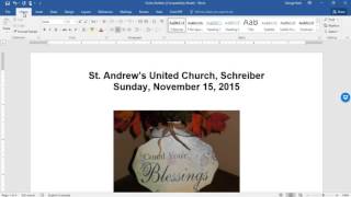 Creating a Booklet in Word [upl. by Joan]