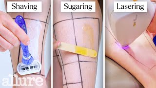 Every Method of Leg Hair Removal 21 Methods  Allure [upl. by Corry]