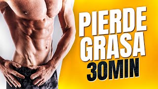 ¿QUIERES PERDER GRASA HAZ estos EJERCICIOS en CASA  CARDIO 30 MIN  RUTINA para ADELGAZAR [upl. by Osicran]