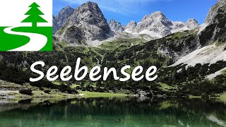 Wandern in den Alpen Seebensee Tajatörl [upl. by Elletnahc]