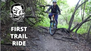 Your First MTB Trail Ride  Mountain Biking Explained EP3 [upl. by Nohsram]