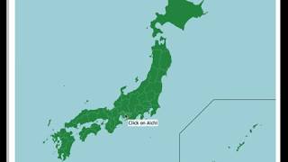 Seterra  Japan Prefectures 日本：都道府県  141 First run [upl. by Akeme]