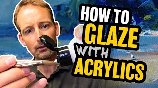 How to Glaze with Acrylics [upl. by Courtenay133]