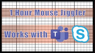 Mouse Jiggler 1 Hour  Keep Computer Awake  Mouse Mover [upl. by Corly]