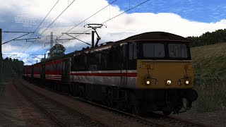 TS2022 Preston  Carlisle Class 87 [upl. by Servais]