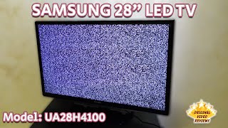 Samsung 28 Inch LED TV Review Model UA28H4100 📺 [upl. by Nedrah78]