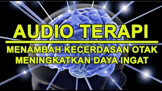 AUDIO TERAPI MENCERDASKAN OTAK MENAMBAH DAYA INGAT  musik relaksasi kecerdasan otak [upl. by Polky949]