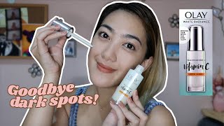 OLAY NIACINAMIDE  VITAMIN C SUPER SERUM FIRST IMPRESSION  IS IT EFFECTIVE [upl. by Annaoi307]