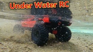 Underwater RC Crawler Car Challenge [upl. by Ynnaffit]