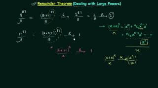 Remainder Theorem Dealing with Large Powers [upl. by Aizitel]