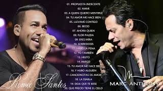 Marc Anthony y Romeo Santos  MIX EXITOS  2021 [upl. by Ahsied]