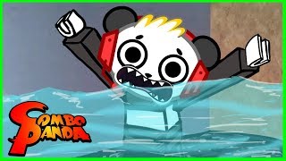 Roblox Flood Escape Lets Play with Combo Panda [upl. by Leumel934]