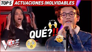 Actuaciones INOLVIDABLES de los pequeños artistas de La Voz Kids [upl. by Trebmer219]