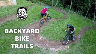 Backyard MTB Trails  Building amp Riding [upl. by Dub]