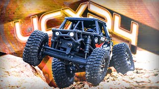 UDIRC UCX24 PRO  4WD FourWheel Steering RC Rock Crawler [upl. by Liddy]