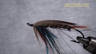 Atlantic Salmon Fly  the Lady Caroline  a Variation [upl. by Gellman]