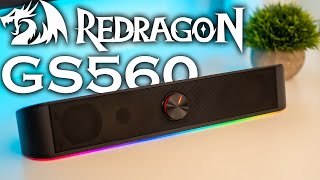 Unboxing and Review  Redragon GS560 Adiemus RGB Gaming Soundbar [upl. by Inness127]