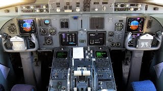 TUS Airways Fokker 70 Cockpit View at Skiathos Airport  Cockpit Visit amp Preflight Checks [upl. by Asillim]