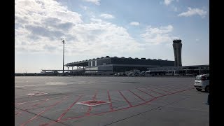 Malaga Airport Terminal 3 from the new runway [upl. by Iolanthe]