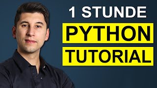 Python Tutorial Deutsch Lerne Python in einer Stunde [upl. by Vincents]