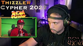 Thizzler Cypher 2022 Reaction what did the white rapper say that set this cypher off [upl. by Nyladnarb893]