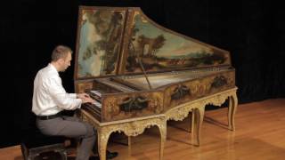 Harpsichord made by Henri Hemsch France Paris probably 1736 [upl. by Aiduan959]