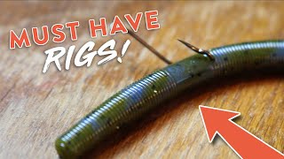 Bass Fishing 101 5 Bass Fishing Rigs You NEED to KNOW [upl. by Idleman]