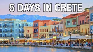 Crete Greece ULTIMATE 5 Day Travel Guide 🇬🇷 [upl. by Vitus]