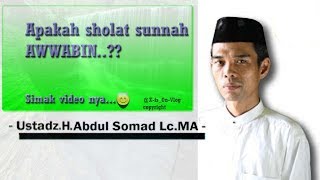 Sholat sunnah Awwabin   Ustdz H Abdul Somad Lc MA [upl. by Bernita]