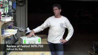 6  Festool MFK700 Trim Router Review [upl. by Aloin]