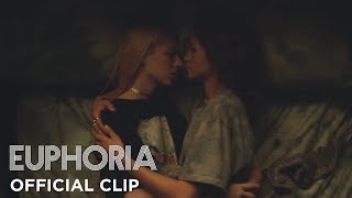 euphoria  rue and jules fall asleep season 1 episode 4 clip  HBO [upl. by Launamme]