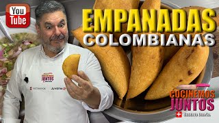 Como hacer unas EMPANADAS COLOMBIANAS  fáciles [upl. by Jacques]