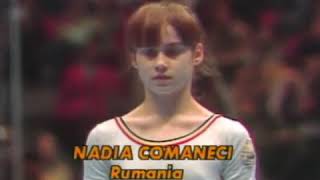 Nadia Comaneci 1976 Yılında 10 Üzerinden 10 Puan Aldığı Performansı [upl. by Yale]