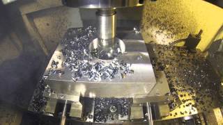 High Feed Milling 4140 Steel [upl. by Yralih]