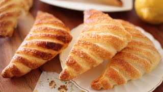 SFOGLIATINE RICOTTA E LIMONE 🍋 di Pasta Sfoglia  Ricetta Facile  Ricotta and Lemon Puff Pastry [upl. by Groome]