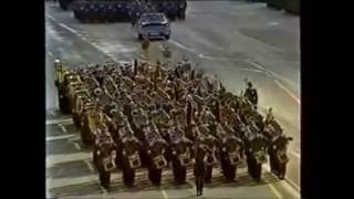 38 Jahre DDR East Germany NVA Parade 1987 [upl. by Suiraj]