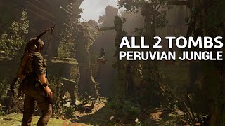 All Peruvian Jungle Challenge Tombs  Shadow of the Tomb Raider [upl. by Okuy]