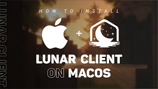 How to Download and Install Lunar Client on macOS [upl. by Combs65]