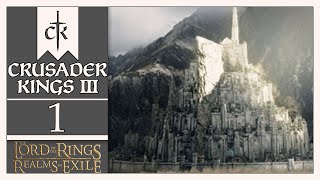 The Steward  Gondor  Lets Play LOTR Realms In Exile CK3 Mod  1 [upl. by Philemon430]