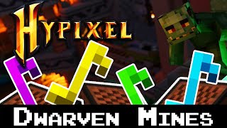 【Note Block】 Hypixel Skyblock OST  Dwarven Mines [upl. by Manson439]