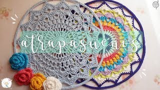 Atrapasueños o mandala a crochet [upl. by Marquez]