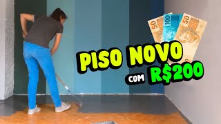 COMO PINTAR O PISO DE CERÂMICA SEM USAR EPÓXI [upl. by Orford243]