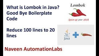 What is Java Project Lombok  GoodBye Boilerplate Code [upl. by Anaillil39]