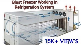 Blast Freezer  How Its Work [upl. by Eiffe]