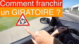 COMMENT FRANCHIR UN RONDPOINT  Giratoire [upl. by Prader940]