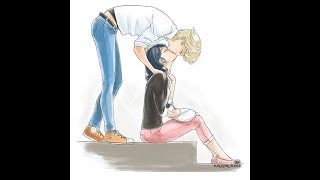 MiraculousMarinette 💕Adrien Shower [upl. by Niwri922]