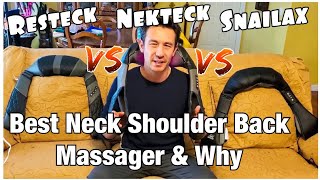 Best Neck Back amp Shoulder Massager amp Why Which One Mom amp I Recommend [upl. by Ohs]