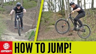 How To Jump A Mountain Bike [upl. by Salkcin]