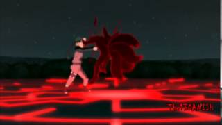 Naruto Shippuden Naruto Vs Kyubi Black [upl. by Olin]